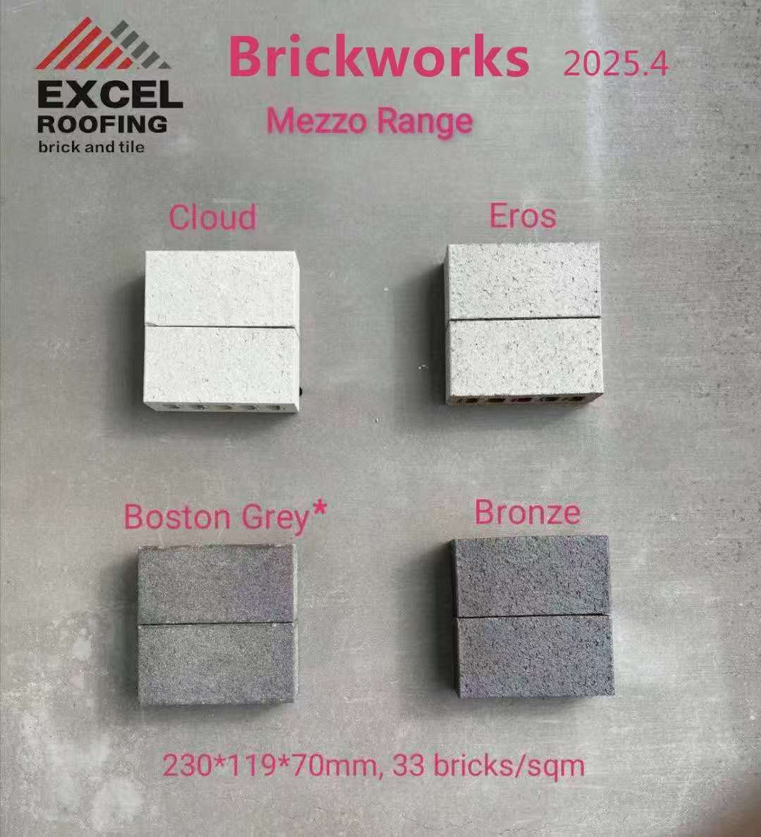 Brickworks Mezzo collection