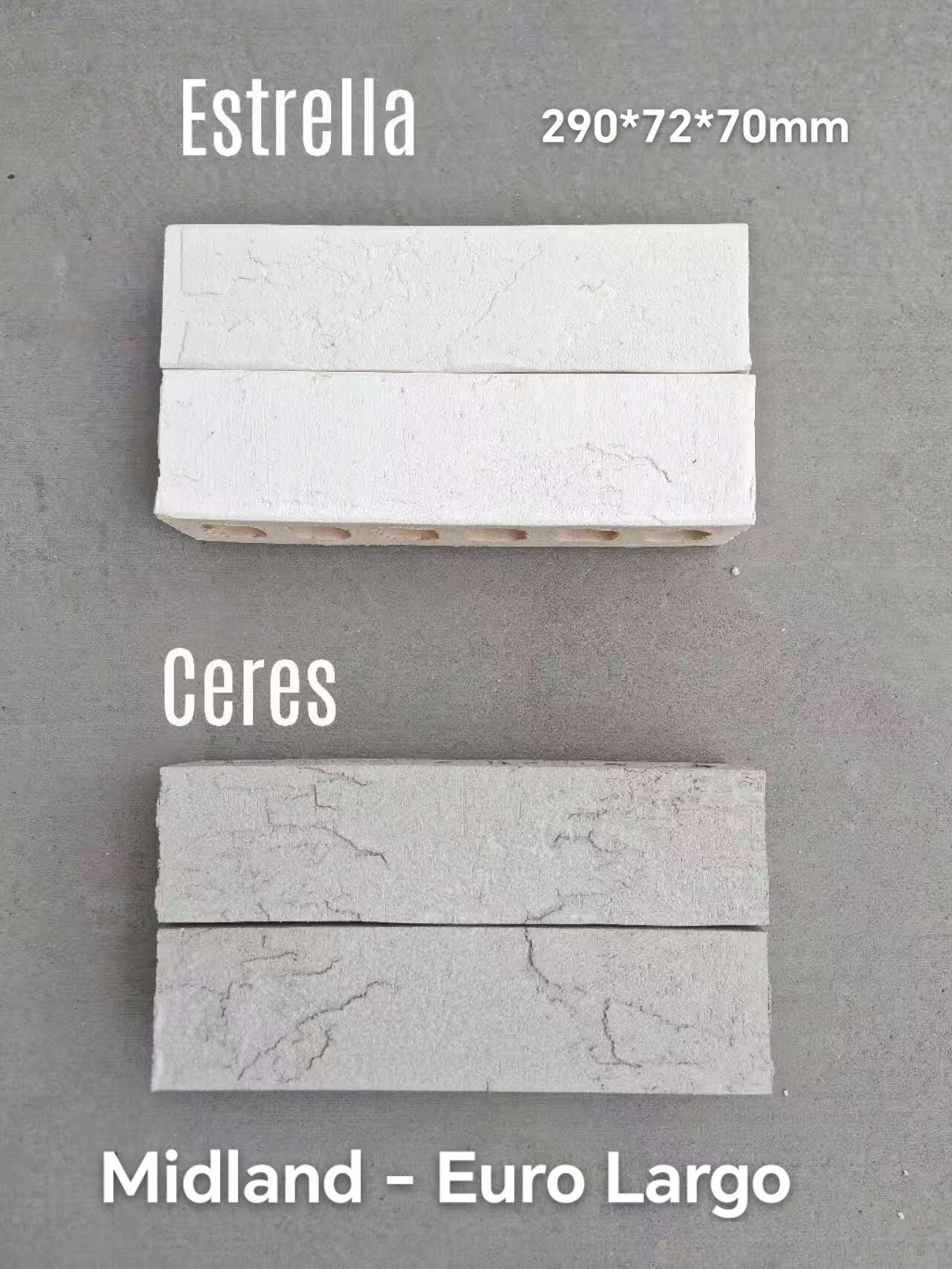 Midland Brick Euro Largo — Estrella & Ceres samples