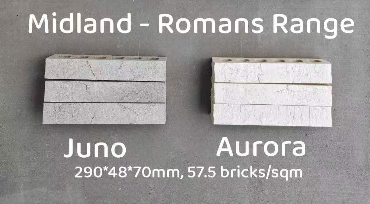 Midland Brick Euro Roman Range samples