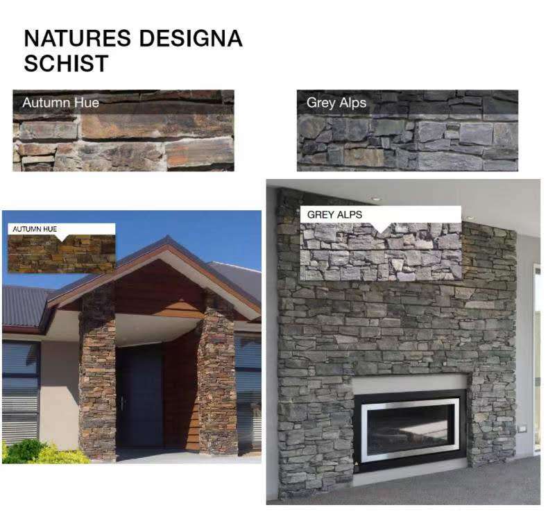 Midland Brick Midland Designa Schist samples