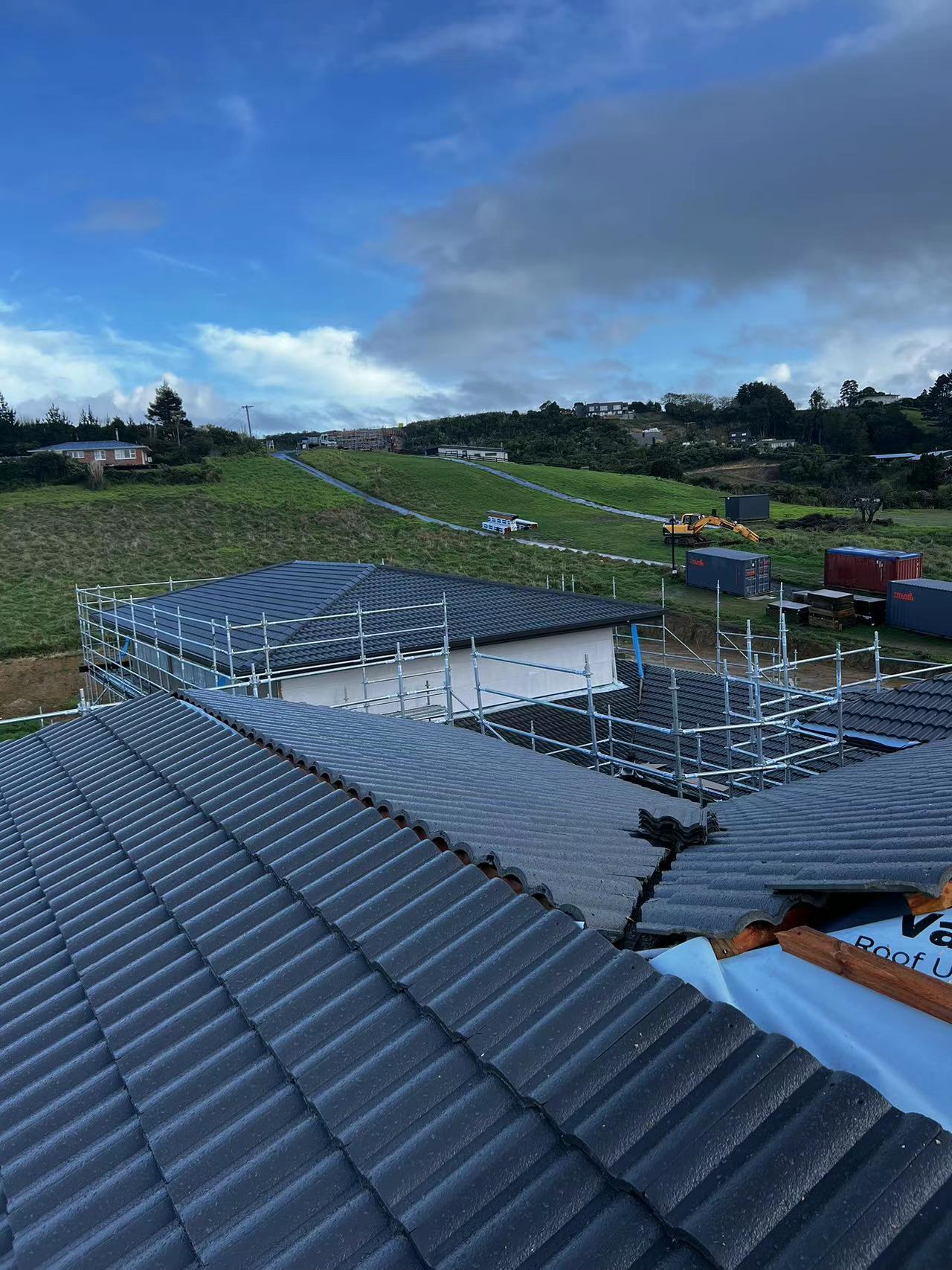 Roofing across multiple levels