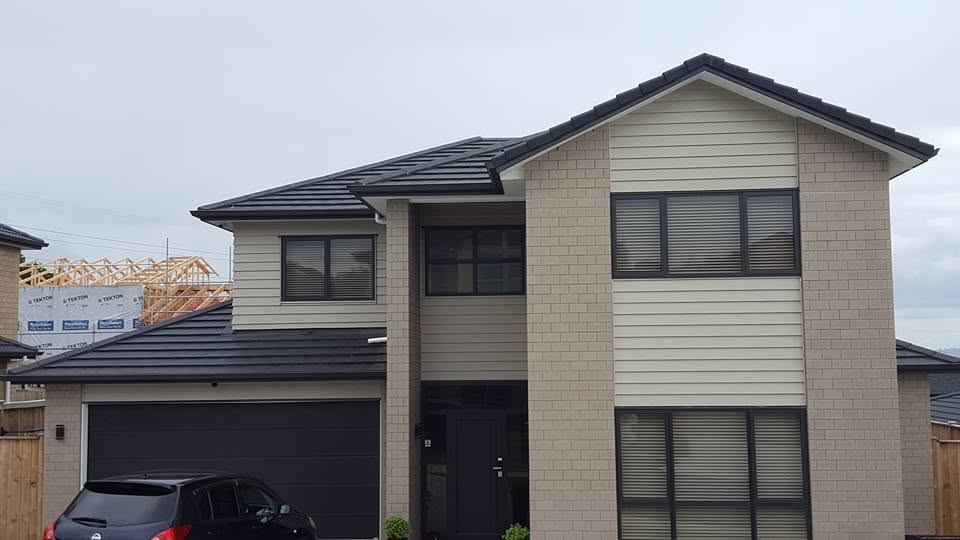 New home roof installation