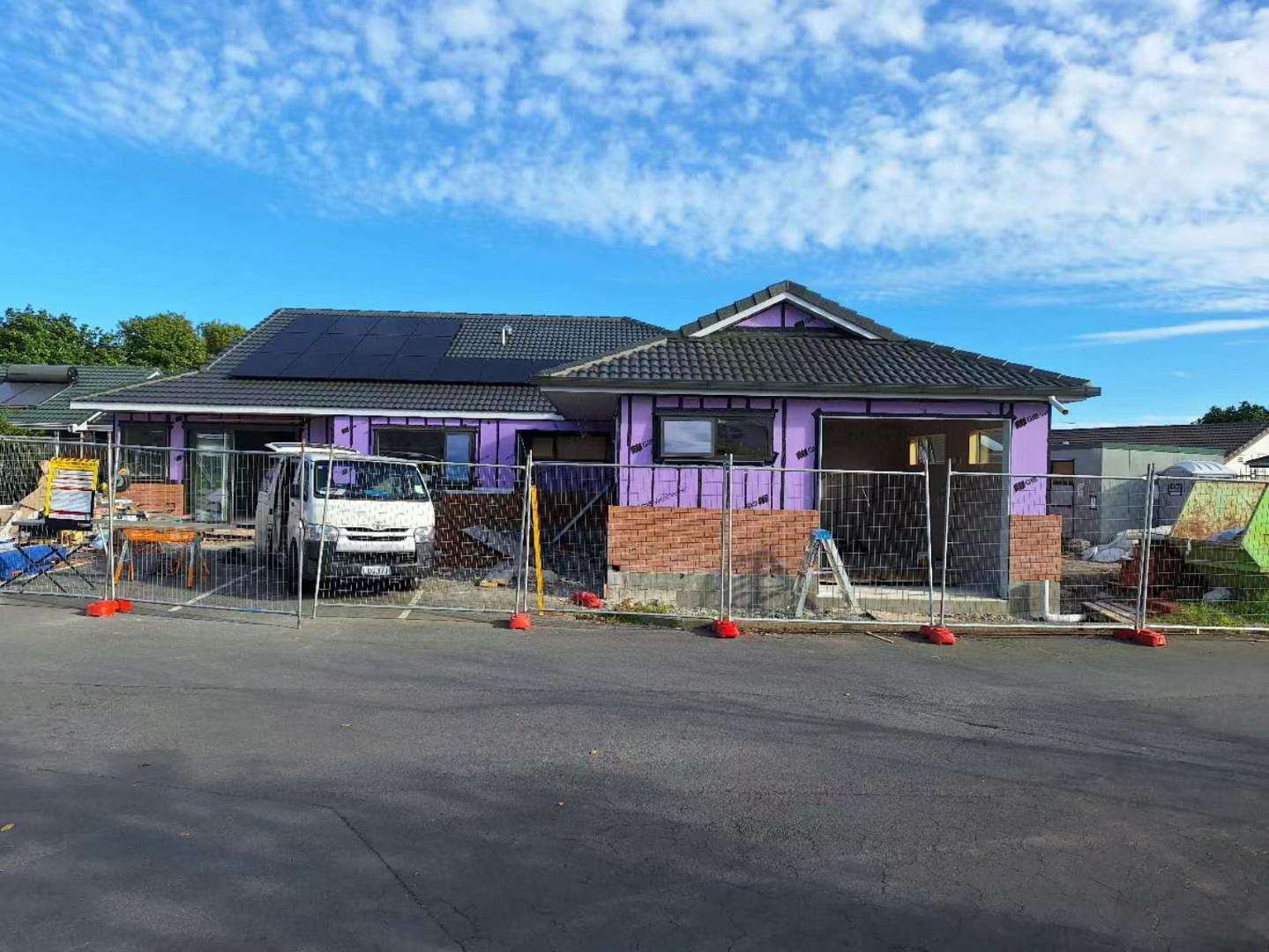 Rest Care Flat Bush extended roof area