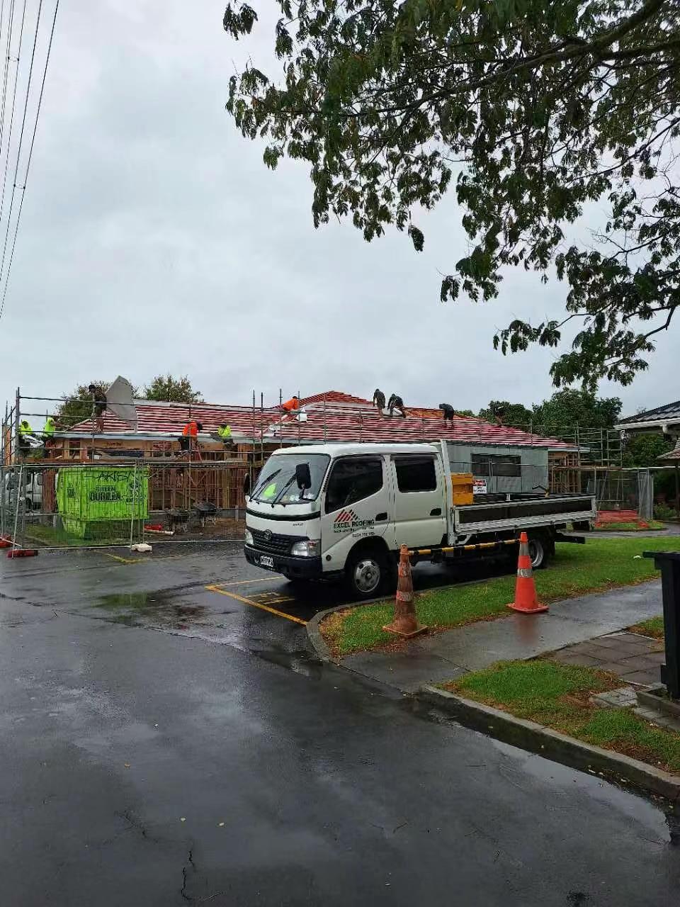 New roof extension — work in progress