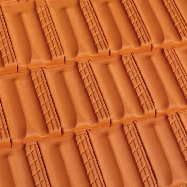 Marseille terracotta roof tiles
