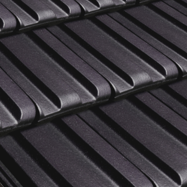 Nouveau terracotta roof tiles